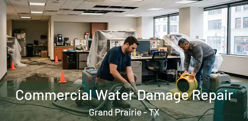 Commercial Water Damage Repair Grand Prairie - TX