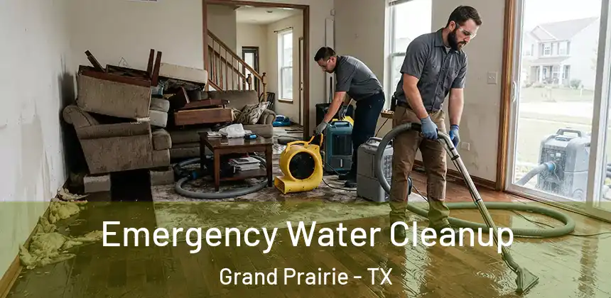 Emergency Water Cleanup Grand Prairie - TX