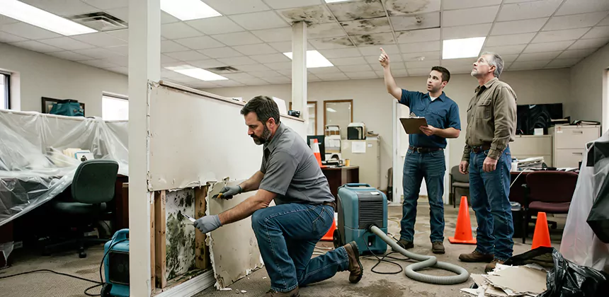 Commercial Mold Damage in Grand Prairie