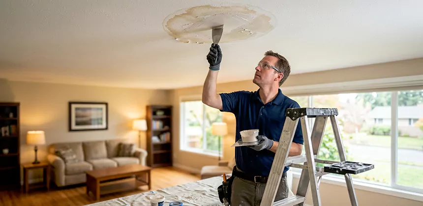 Ceiling Water Stain Repair in Grand Prairie