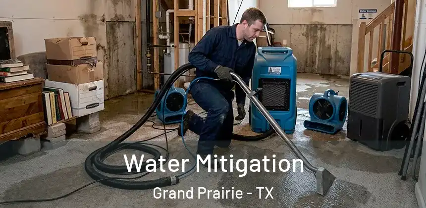 Water Mitigation Grand Prairie - TX